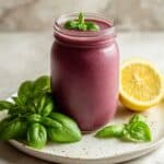 Blueberry Basil Weight Loss Smoothie Recipe