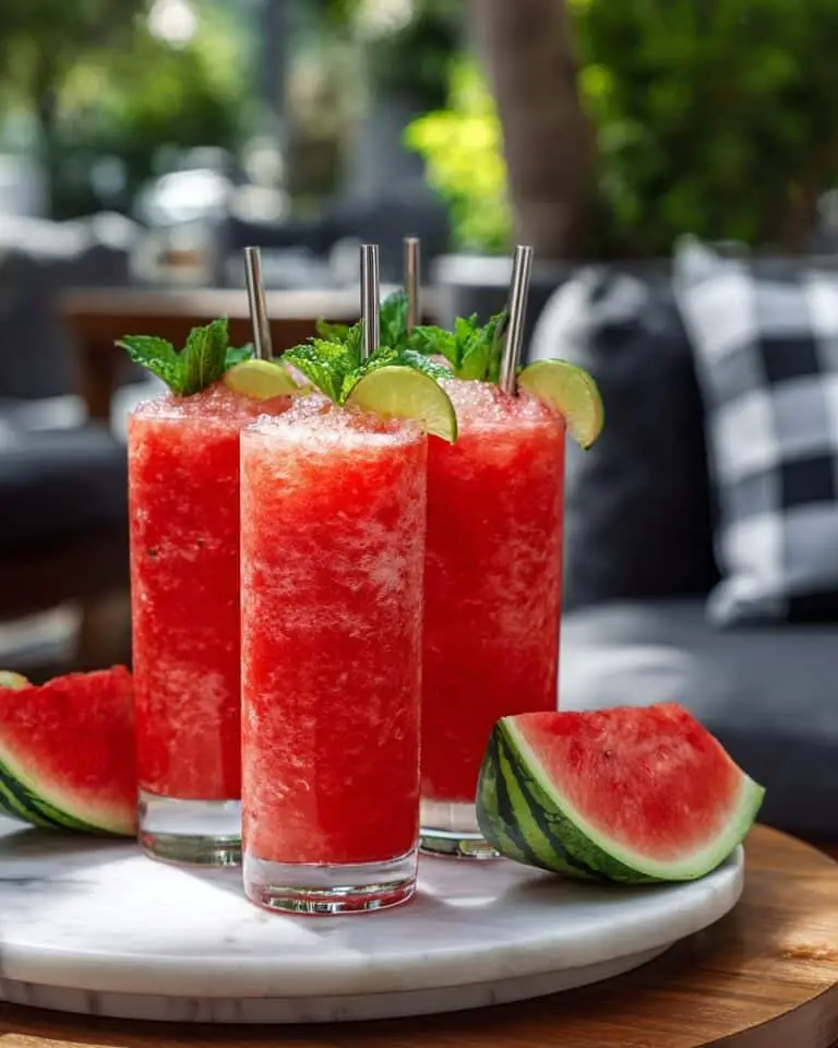Refreshing Watermelon Slushie Recipe