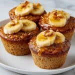 Banana Caramel Upside Down Muffins Recipe