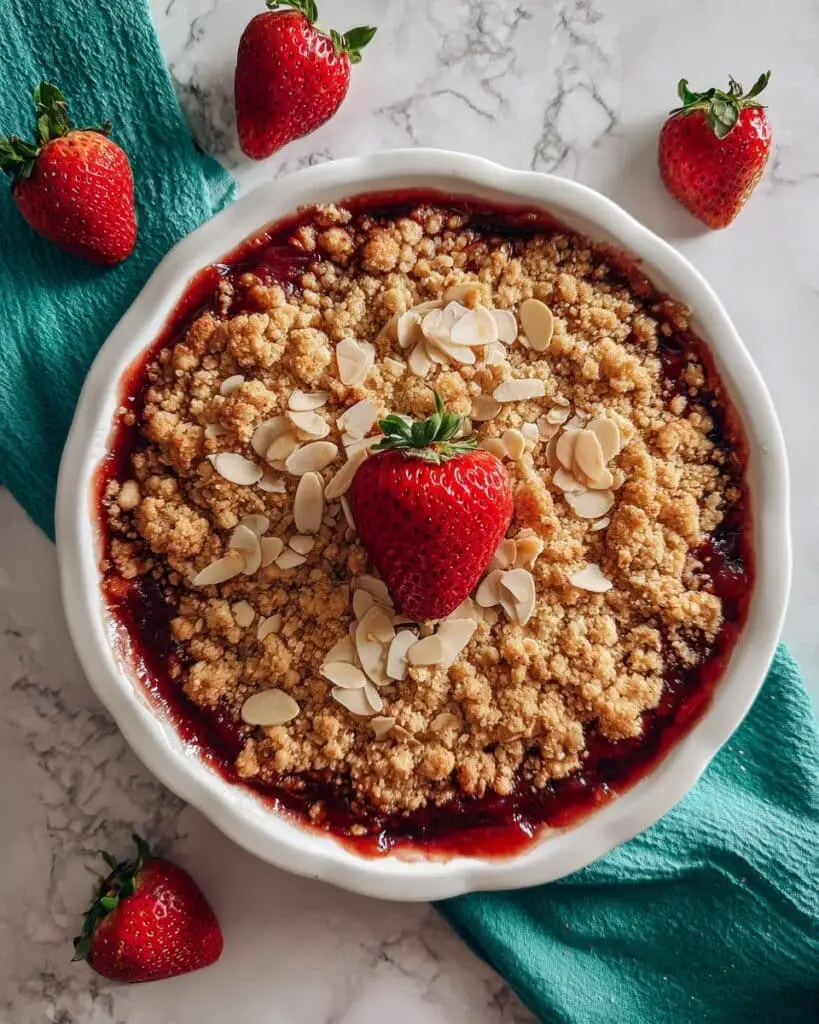 Strawberry Vanilla Crisp Recipe