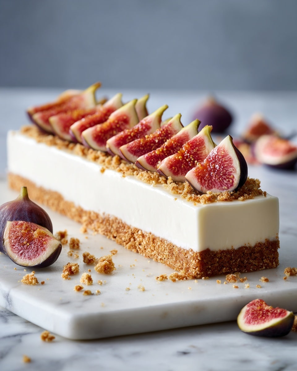 Fig Tart with Mascarpone and Gingersnap Crust Recipe