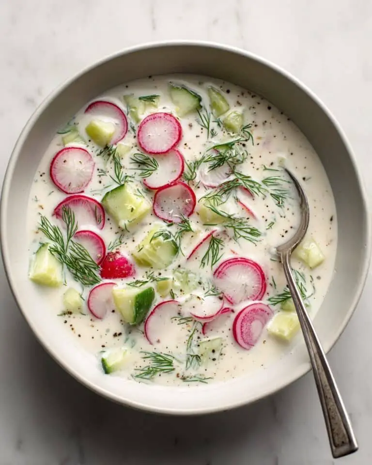 Crunchy and Cold Buttermilk Soup Recipe