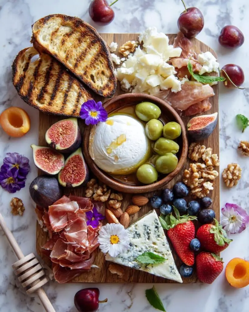 Simple Summer Cheese Board Recipe
