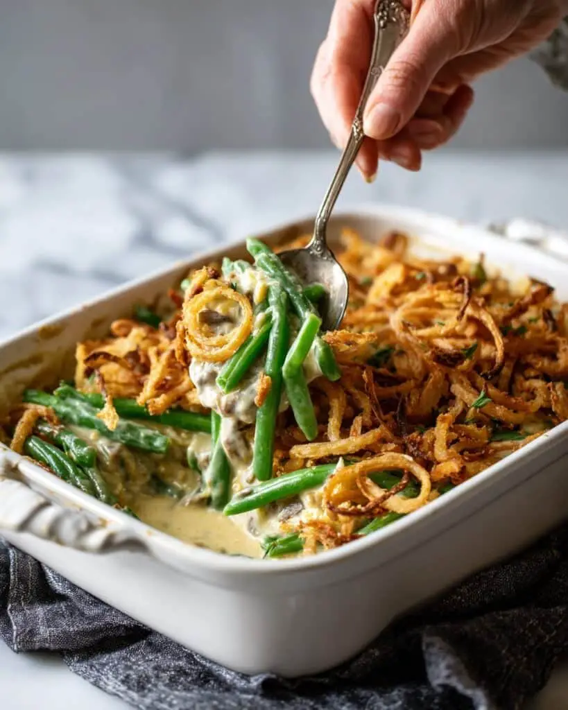 The BEST Green Bean Casserole Recipe