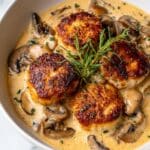 Savory Chicken in a Creamy Asiago Mushroom Sauce Recipe