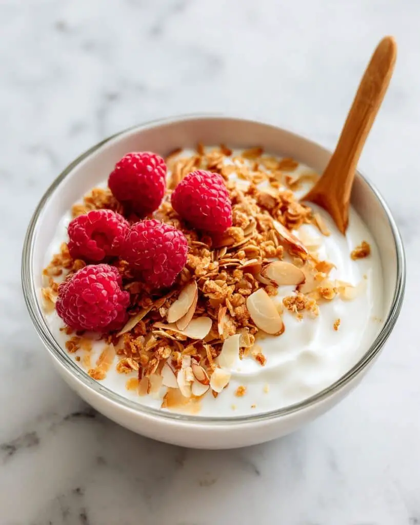 Best Almond-Buckwheat Granola with Yogurt and Berries Recipe
