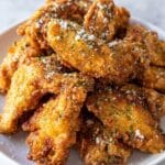 Air Fryer Parmesan Crusted Chicken Wings Recipe