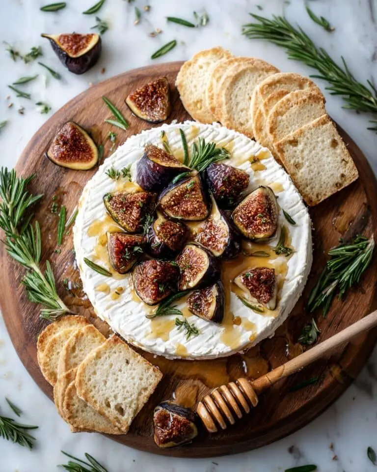 Roasted Fig and Rosemary Butter Board Recipe