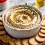 Butter Bean Hummus with Za'atar and Lemon Recipe