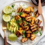 Spicy Chipotle Honey Salmon Bowls Recipe