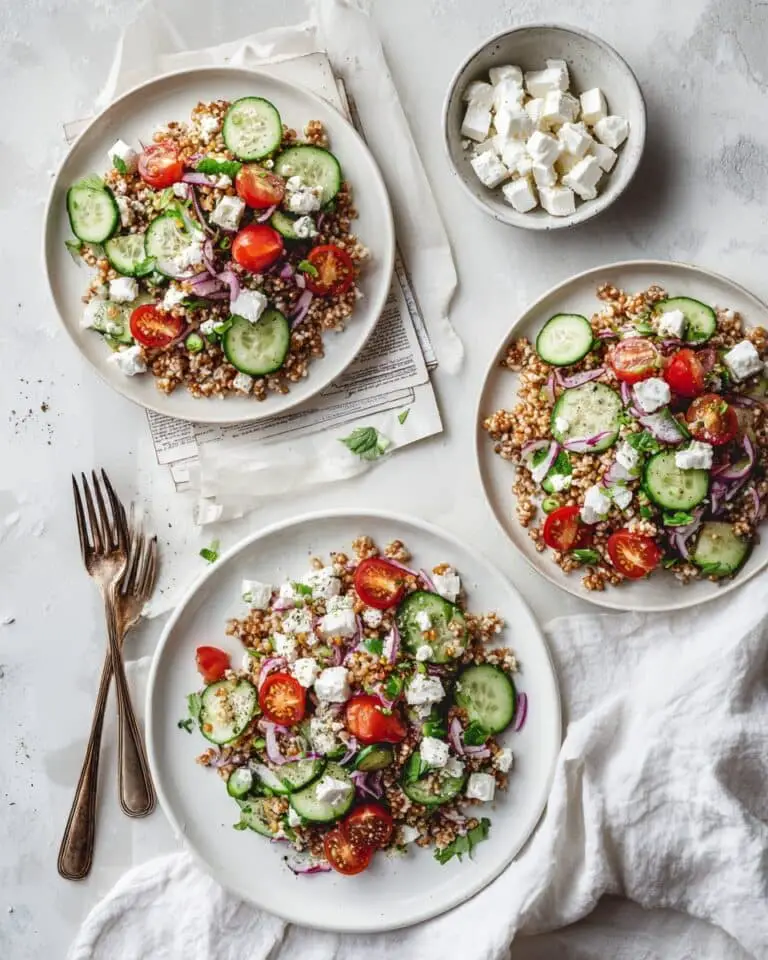 Mediterranean Buckwheat Salad Recipe