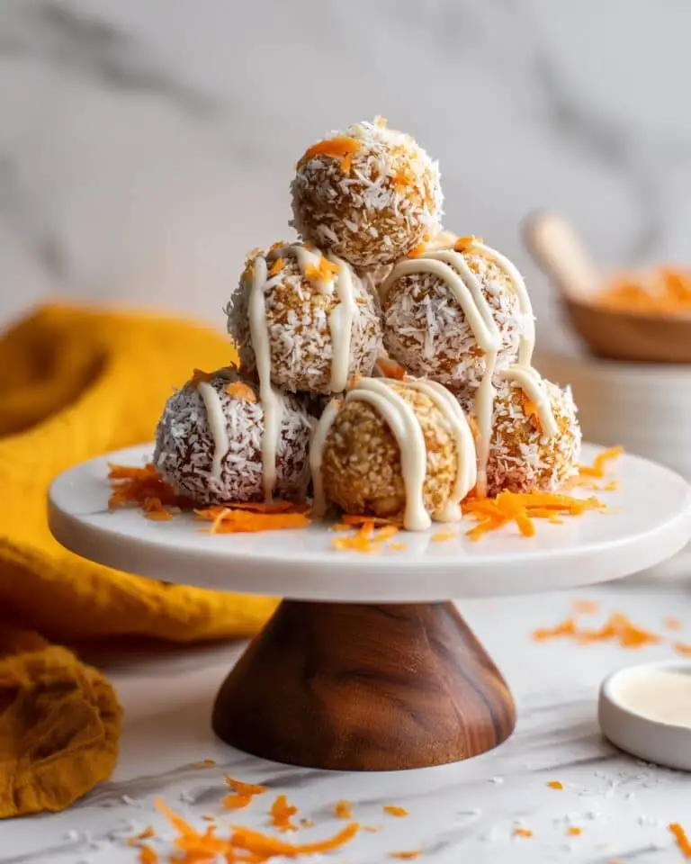 No-Bake Carrot Cake Bites Recipe