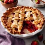 Strawberry Rhubarb Pie Recipe