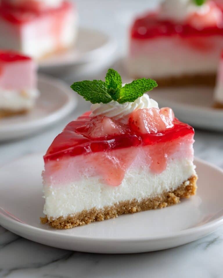 No-Bake Watermelon Cheesecake Recipe