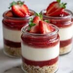 No Bake Cheesecake Jars Recipe
