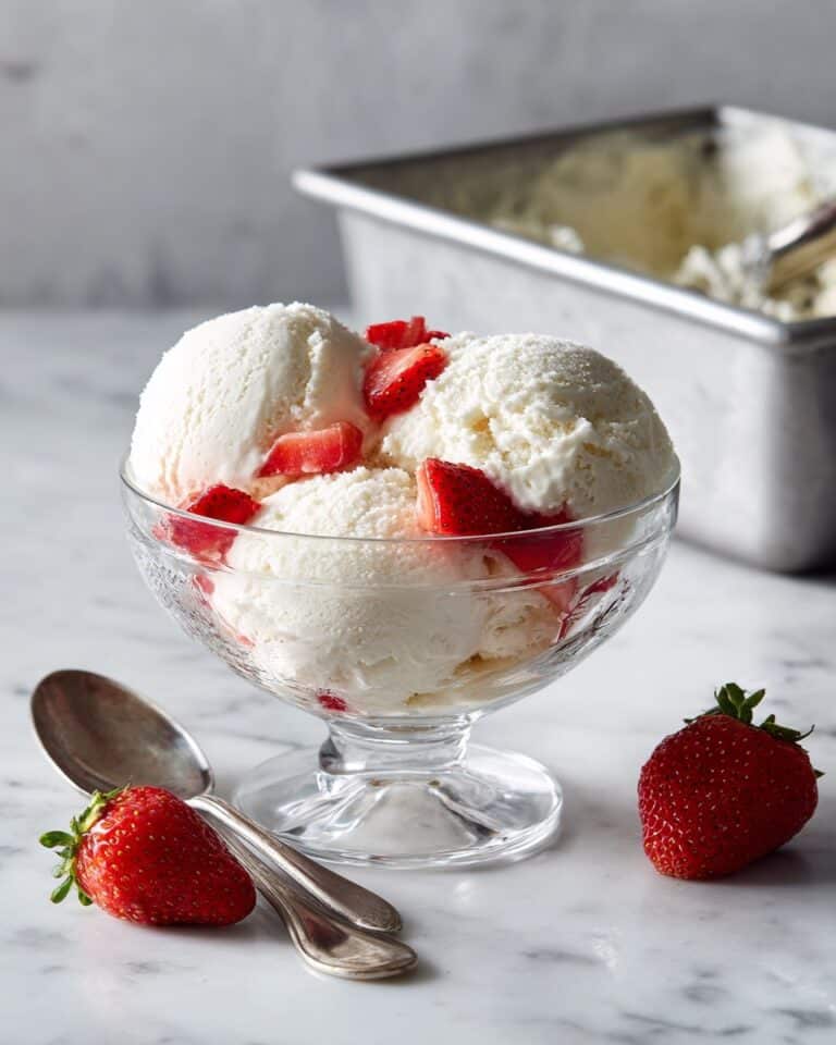 Homemade Vanilla Ice Cream Recipe