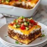 Patriotic Layered Taco Dip Recipe