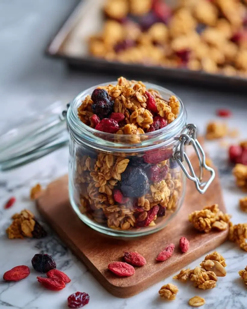 Mixed Berry Granola Recipe