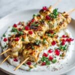 Green Goddess Chicken Skewers Recipe