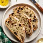 Crusty No-Knead Pizza Bread with Hot Honey Butter Recipe