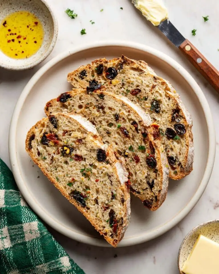 Crusty No-Knead Pizza Bread with Hot Honey Butter Recipe