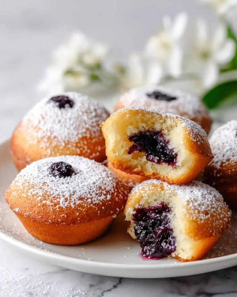 Brown Butter Berry Tea Cakes Recipe