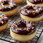 Chocolate Frosted Baked Donuts Recipe