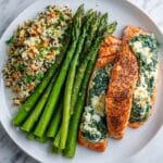 Stuffed Salmon with Spinach and Feta Recipe