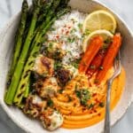 Sweet Potato and Lemon Chicken Bowls Recipe