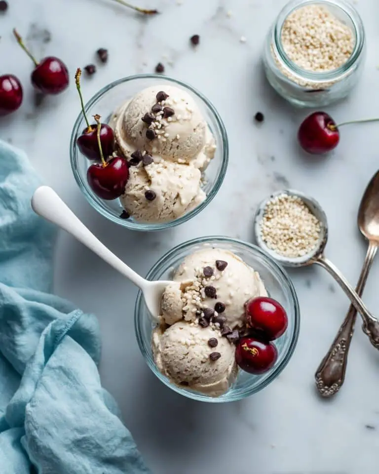 Best Vegan Tahini Coconut Milk Ice Cream Recipe