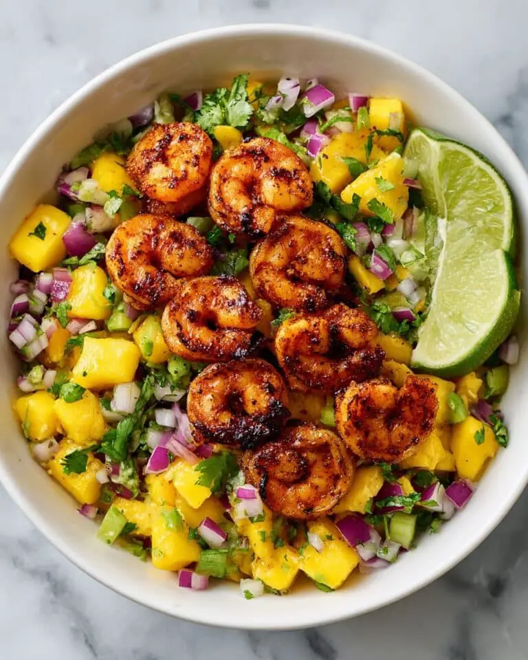 Blackened Shrimp with Mango Salsa Recipe