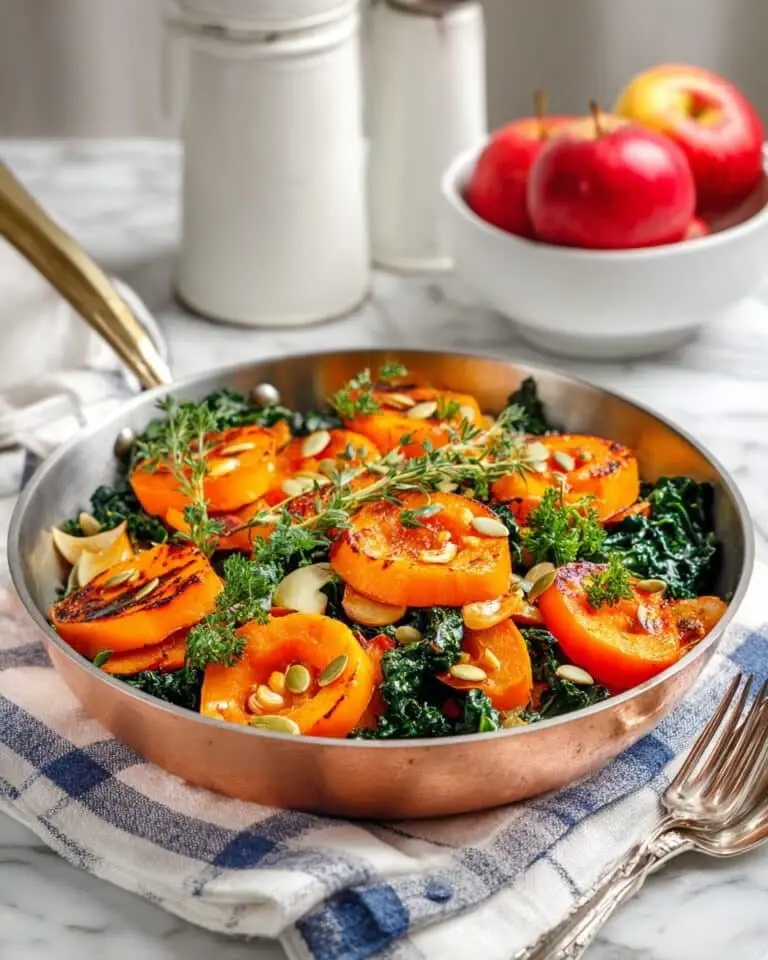 Roasted Delicata Squash with Apples Recipe