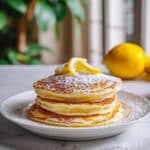 Lemon Ricotta Pancake Cake Stack Recipe