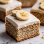 The Best Banana Cake Ever with Cream Cheese Frosting Recipe
