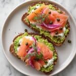 Smoked Salmon Avocado Toast Recipe