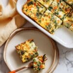 Hearty Breakfast Casserole with Roasted Potatoes, Veggies, and Cheddar Recipe