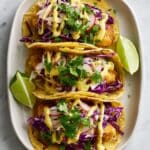 Crispy Onion Chicken Smash Tacos Recipe