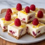 Raspberry Lemon Cheesecake Bars Recipe