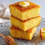 Glazed Cornbread with Honey Butter Recipe