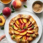 Peach Maple Galette: A Rustic Summer Dessert Recipe