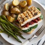 Cheesy Spinach-Stuffed Chicken with Sun-Dried Tomato Flavor Recipe