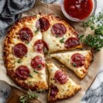Air Fryer Cottage Cheese Pizza Toast Recipe