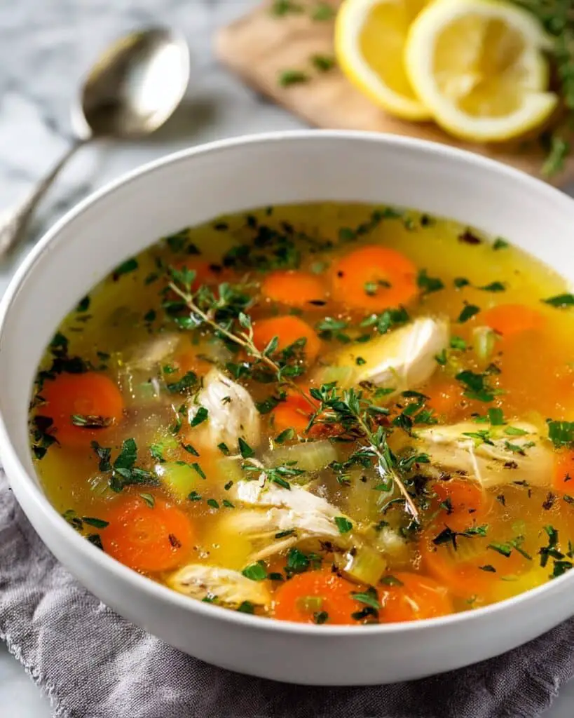 Mediterranean Lemon Herb Chicken Stew Recipe