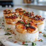 Sweet Chili Shrimp Sushi Cups Recipe