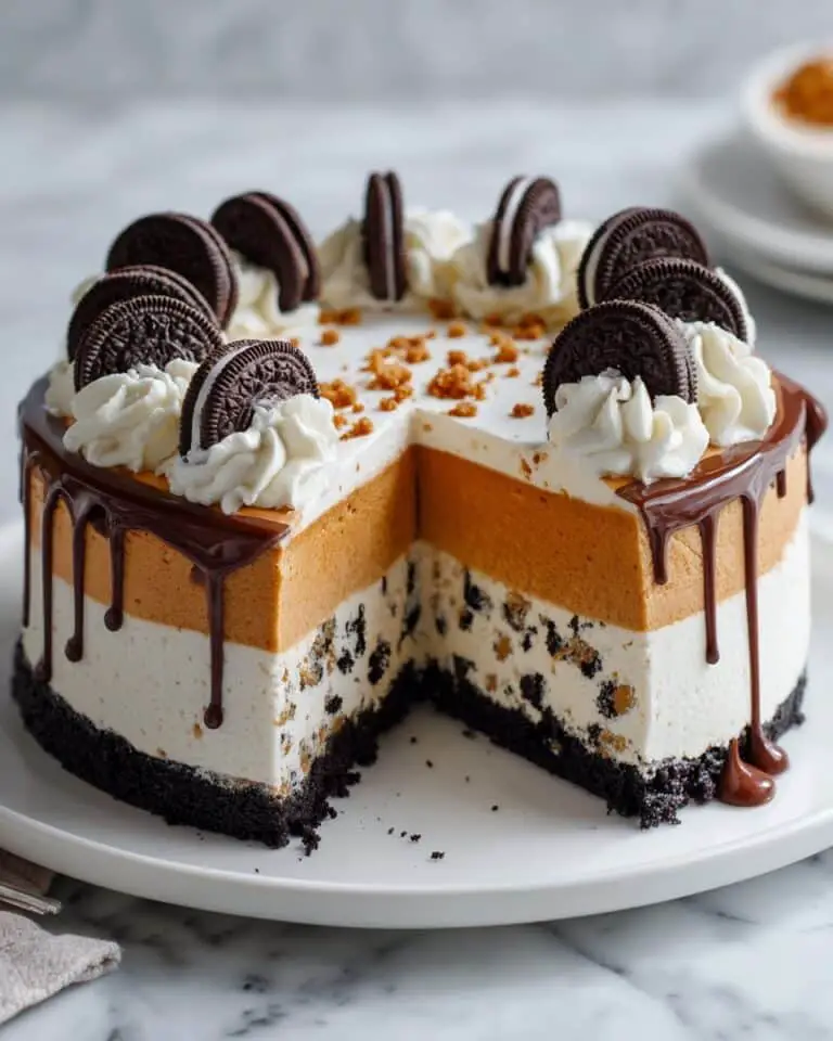 Oreo Ice Cream Cake Recipe