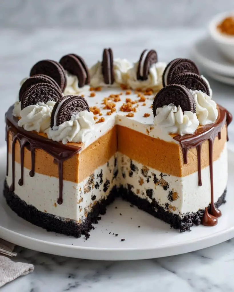 Oreo Ice Cream Cake Recipe