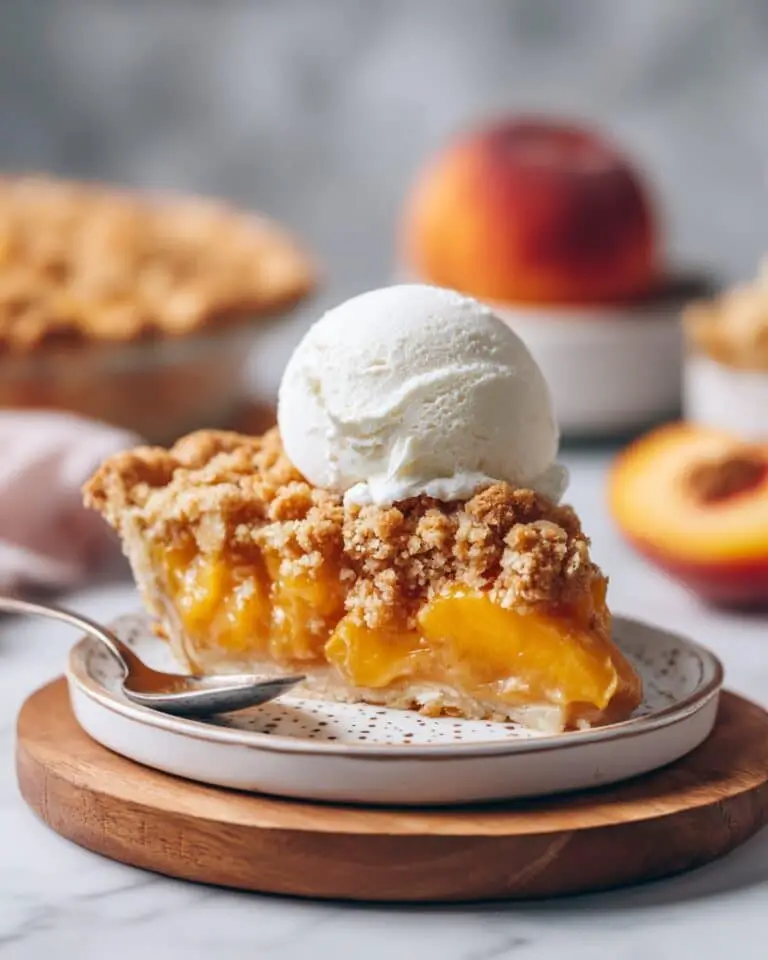 Old School Easy Brown Sugar Peach Cobbler Recipe