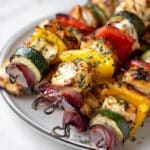 Grilled Chicken Kabobs with Vegetables Recipe