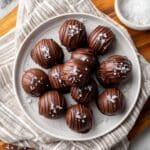 Fudgy Brownie Truffles with Three Coating Options Recipe