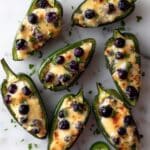 Sweet and Spicy Blueberry Brie Jalapeño Poppers Recipe